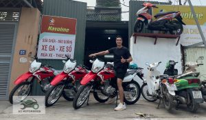 Motorbike for rent in hanoi